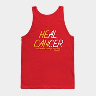 He can heal cancer! Tank Top